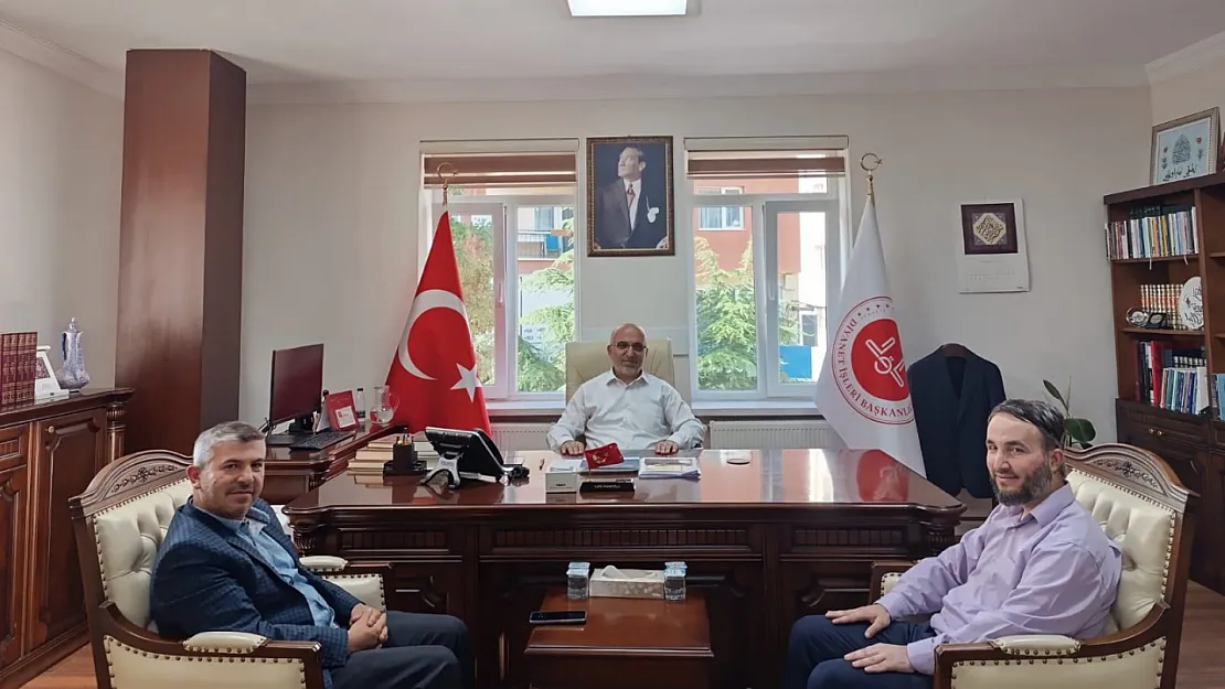 Müftü İmamoğlu, Evrensel Hafızları Kabul Etti