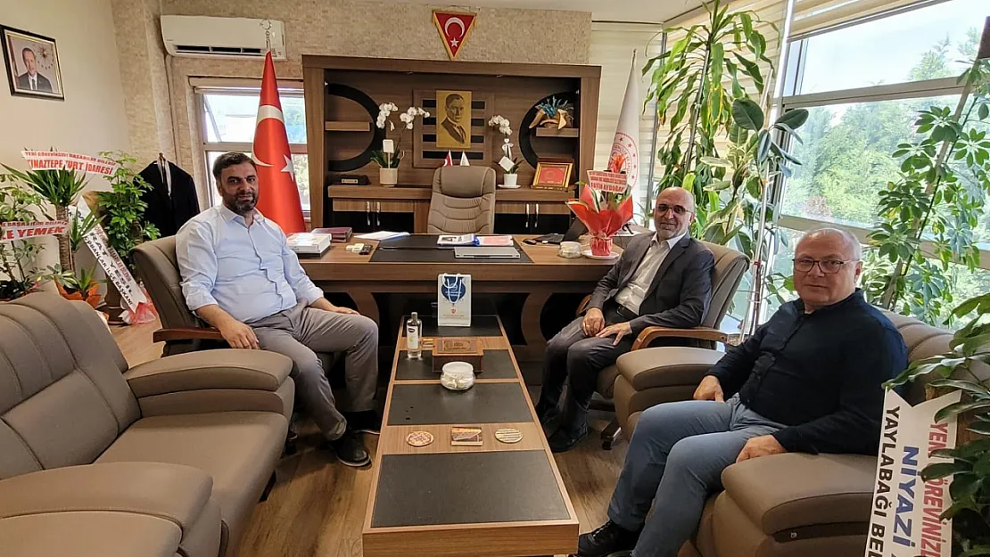 Müftü İmamoğlu'ndan, Müdür Aslan'a Ziyaret