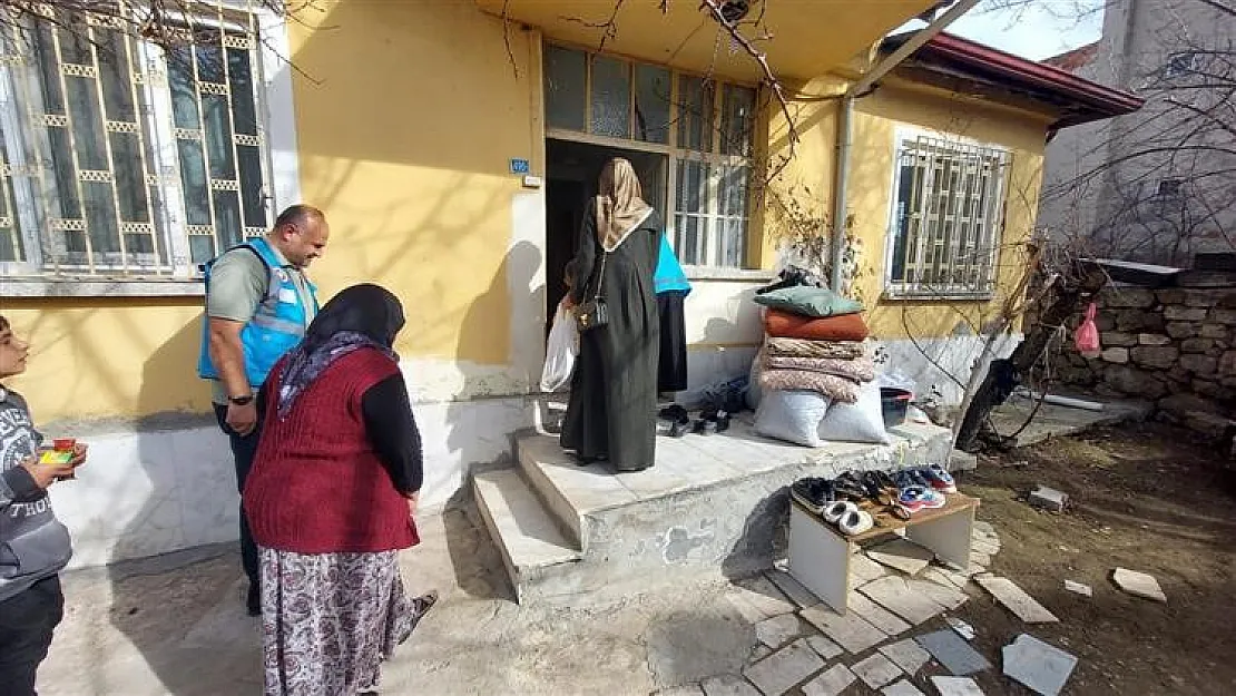 Müftülük depremzedeleri unutmadı