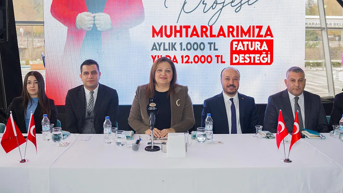 'Muhtarımın Yanındayım' Projesi Tanıtıldı