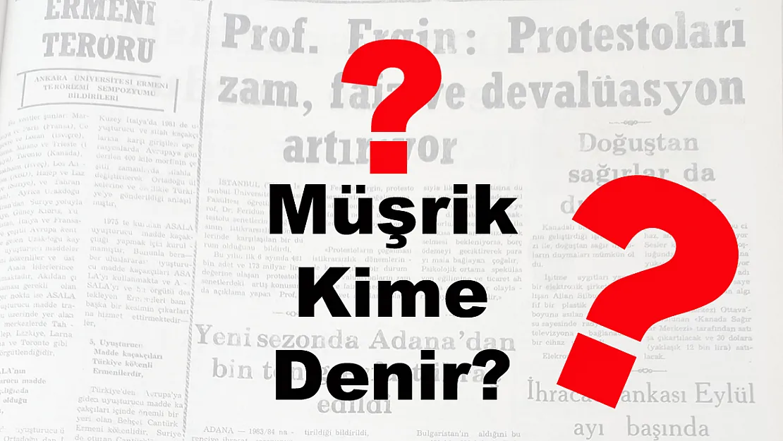 Müşrik Diye Kime Denir?