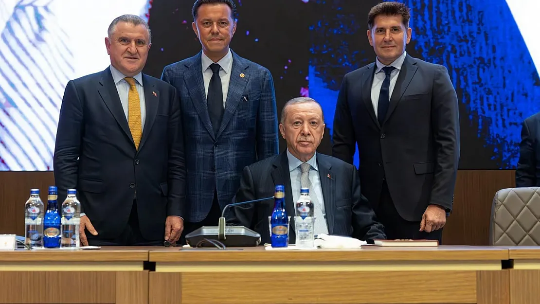 Nebi Hatipoğlu ve Jeyap Heper, Cumhurbaşkanı Erdoğan'ı ziyaret Etti