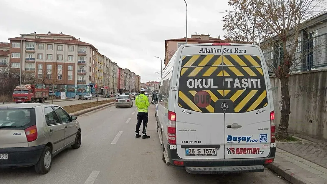 Okul Servislerine Denetim