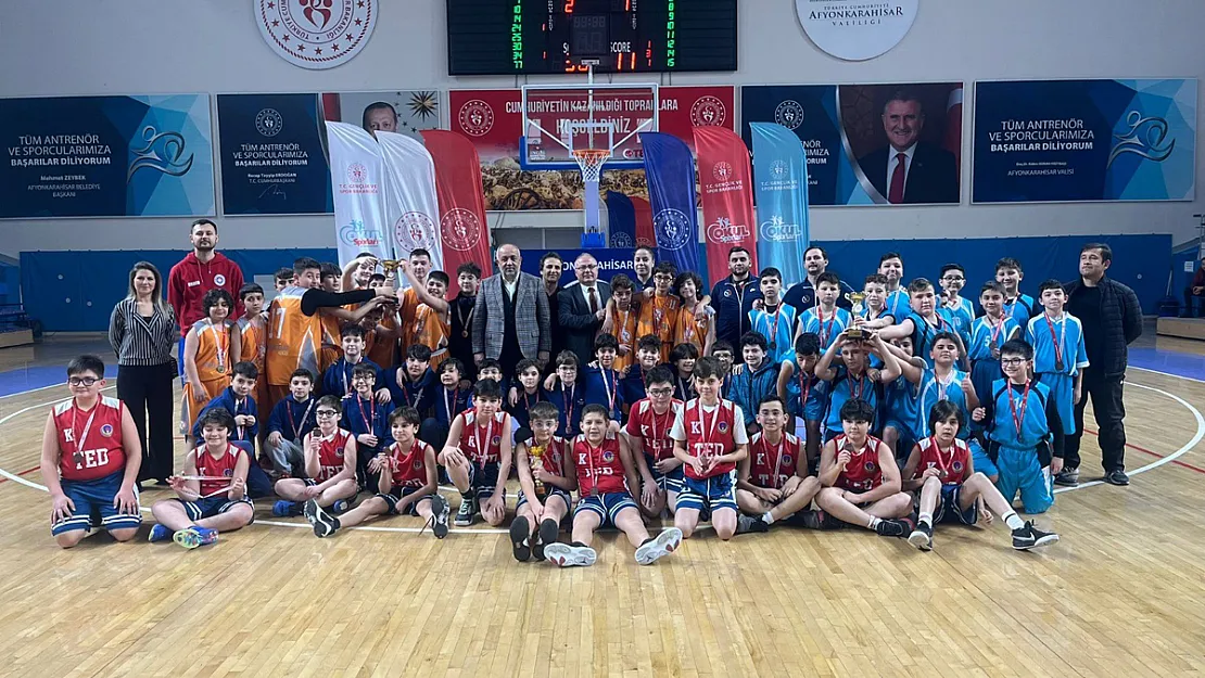 Okul Sporları Küçükler Basketbol Müsabakaları Tamamlandı