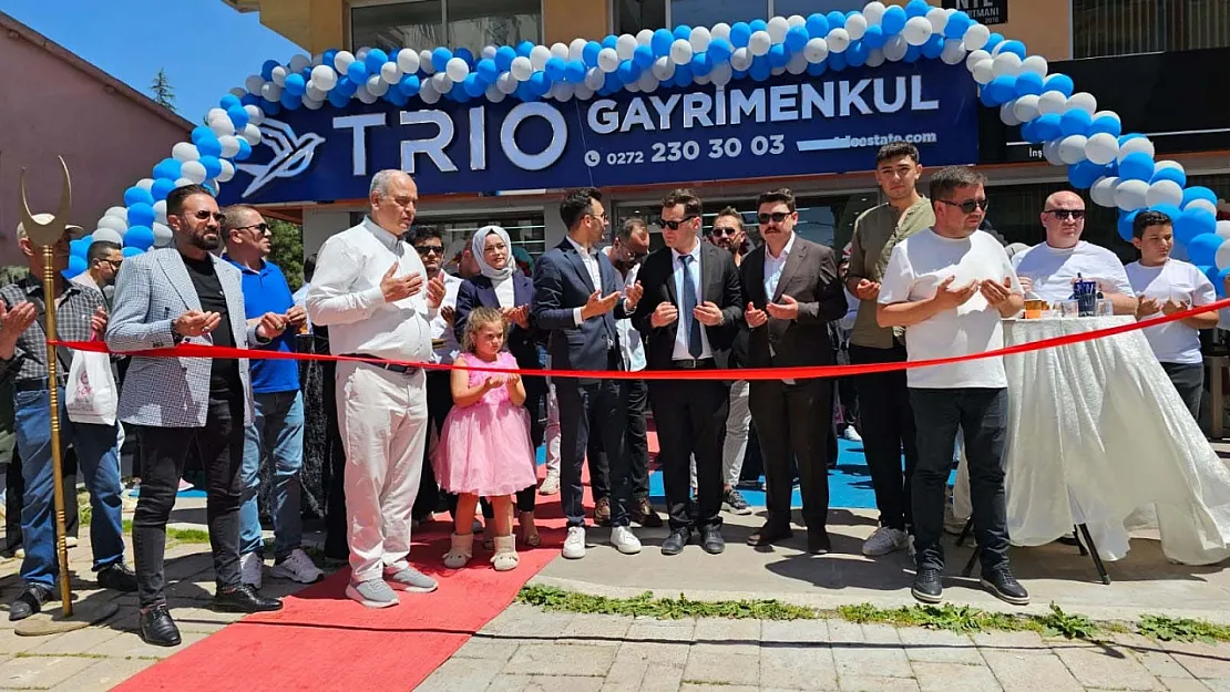 Önce Afyon, Sonra Türkiye, Sonra Dünya TRIO Gayrimenkul Büyük Hedeflerle Açıldı