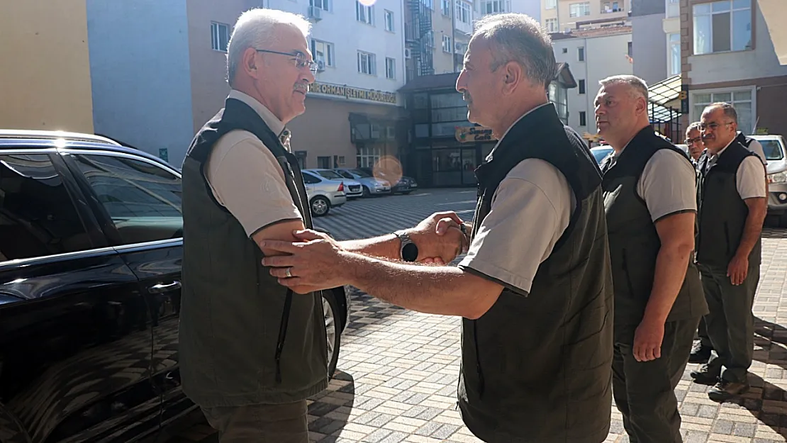 Orman Genel Müdürü Karacabey Eskişehir'e Geldi