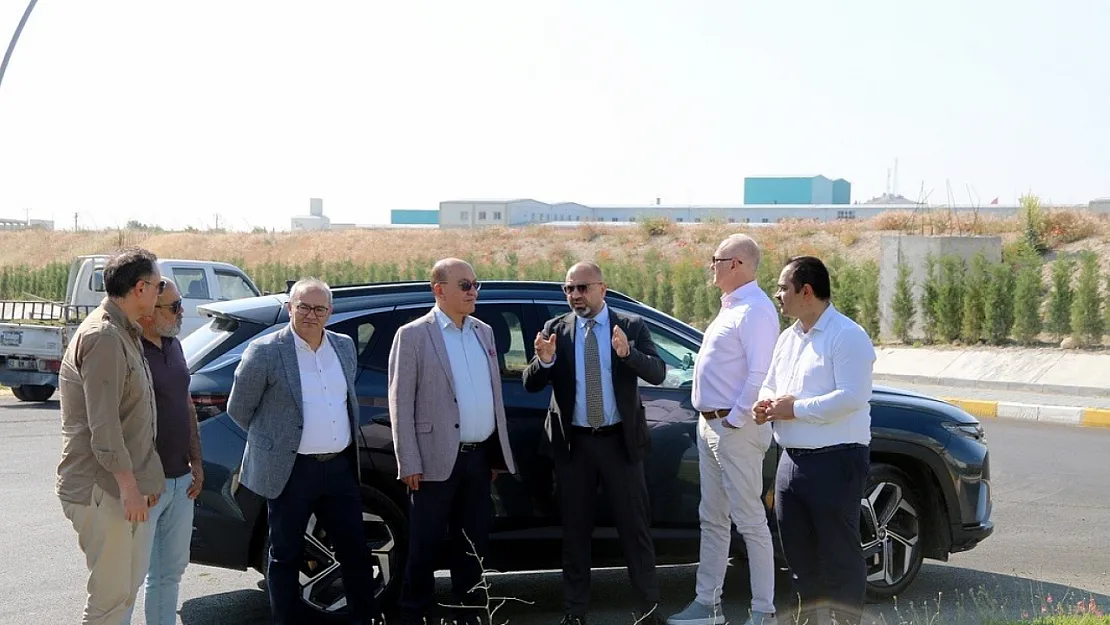 OSB Yönetimi, Altyapı Ve Üstyapı Projelerini Yerinde İnceledi