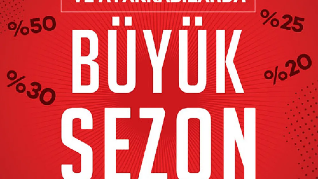 Özdilek'te büyük  sezon indirimi başlıyor