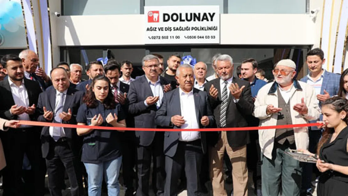 Özel Dolunay Ağız ve Diş Sağlığı Polikliniği hizmete açıldı