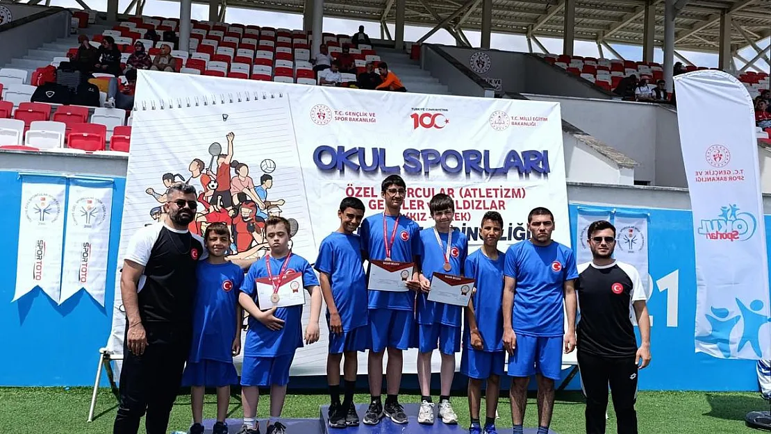 Özel Sporcular Konya'da 4 Madalya Kazandı