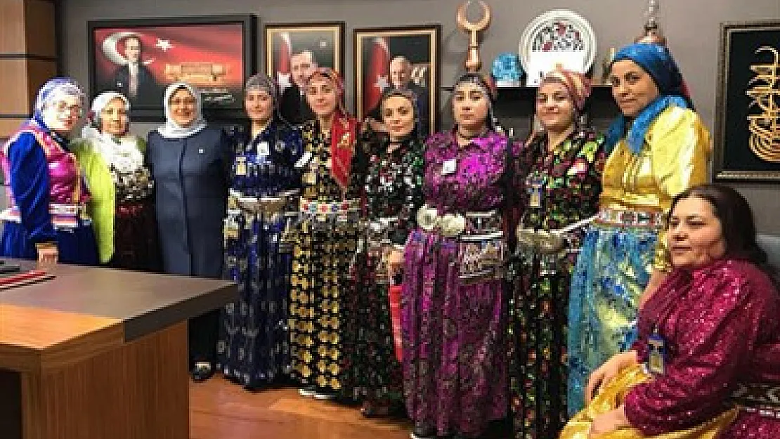 Özkal, Haydarlı heyetini kabul etti
