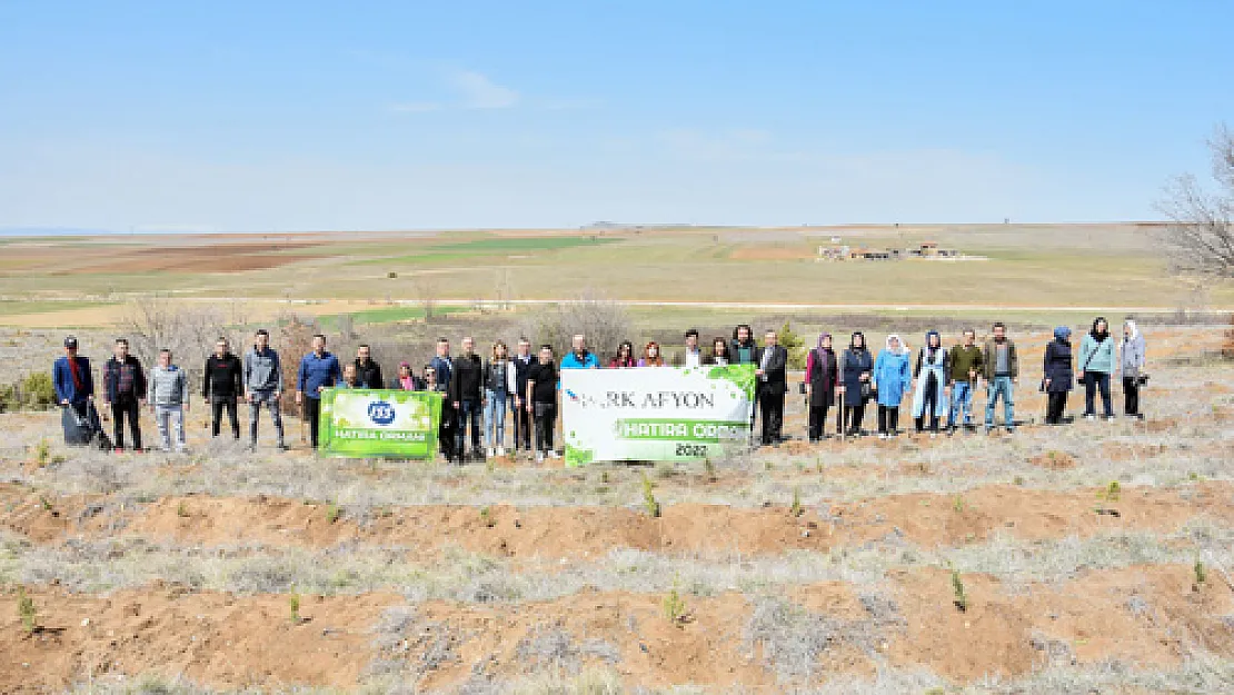 Park Afyon hatıra ormanı geleceğe nefes olacak