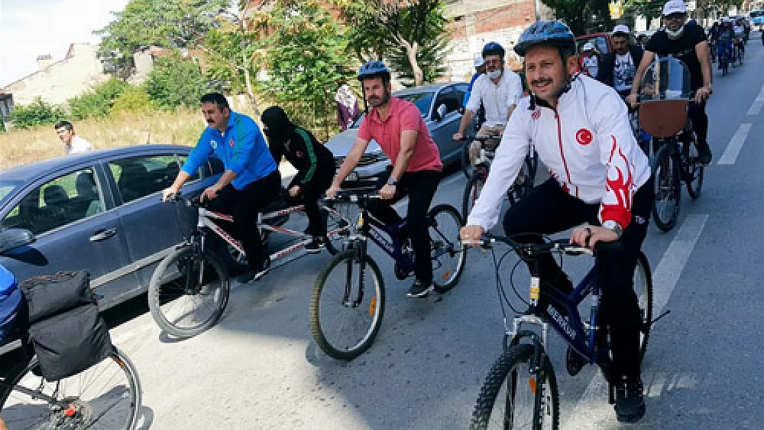 Pedallar sağlık için çevrildi