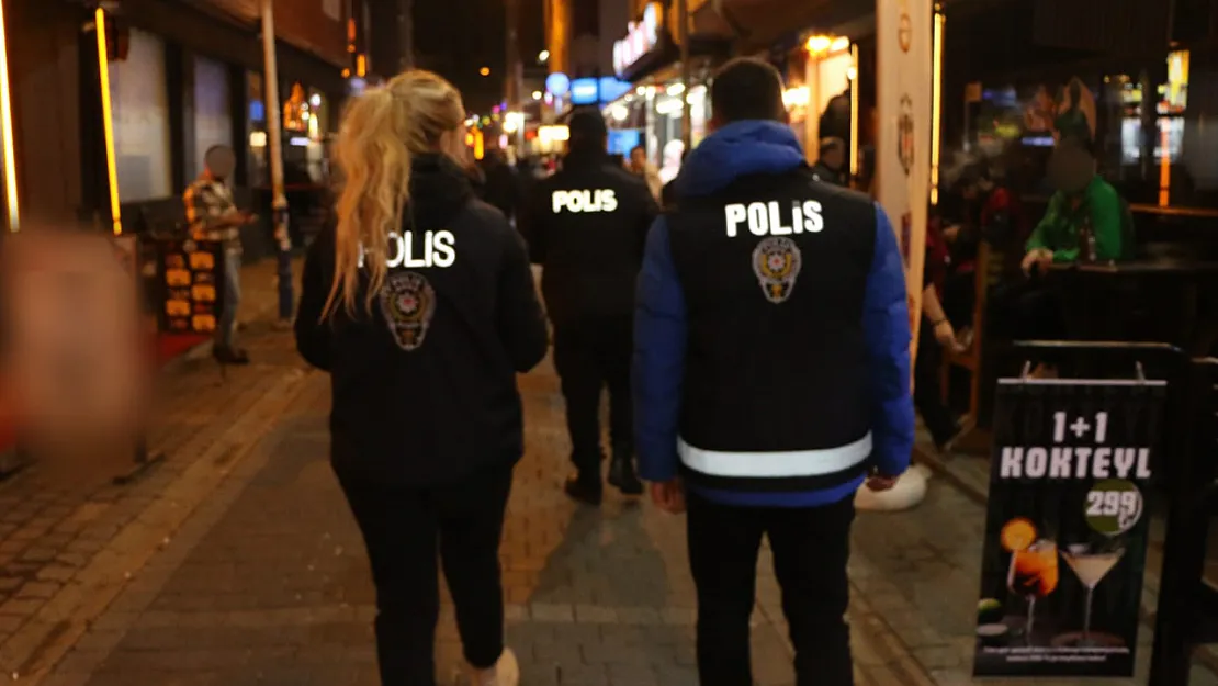 Polis Eğlence Mekânlarında Huzur Uygulaması Yaptı