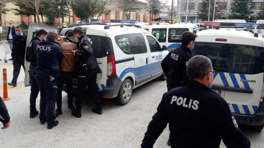 Polise zorluk  çıkaran 3 zanlı tutuklandı