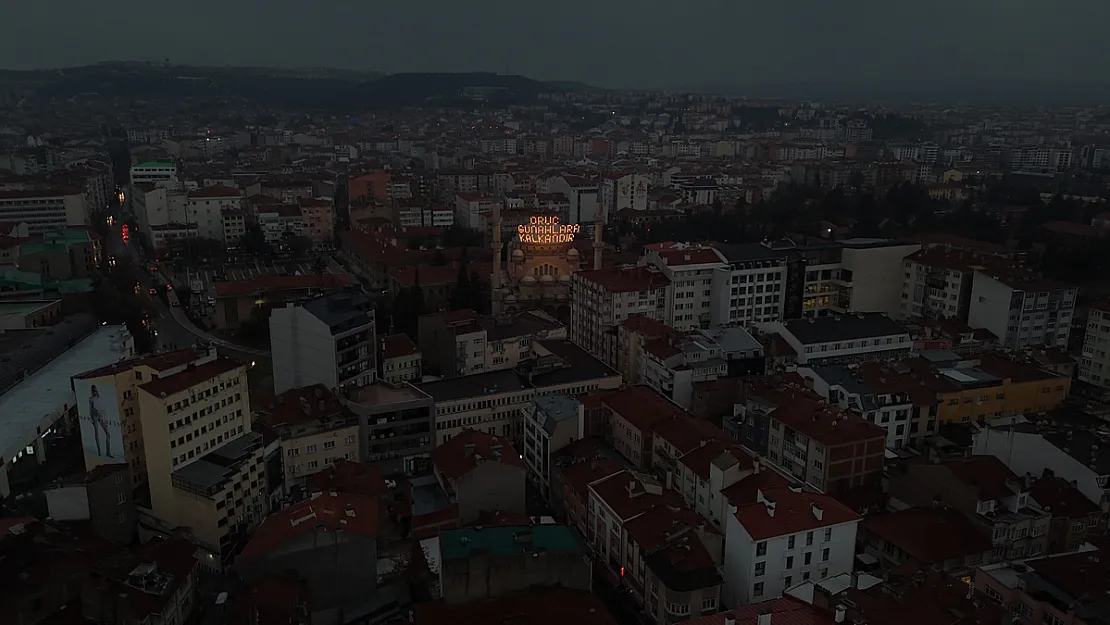 Ramazan Ayı Boyunca Yanacak Olan Mahya Hazırlıkları Tamamlandı