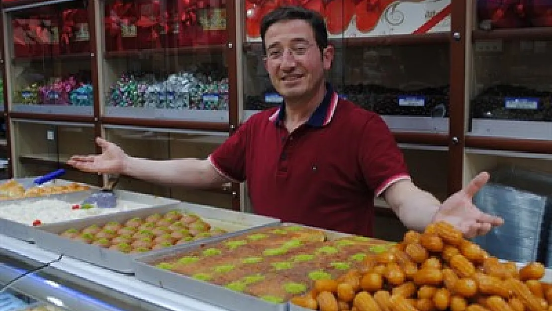 Ramazanda'da bayramda da değişmez tad baklava