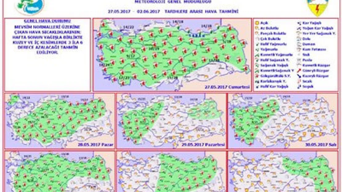 Ramazan’ın ilk haftası serin ve yağışlı