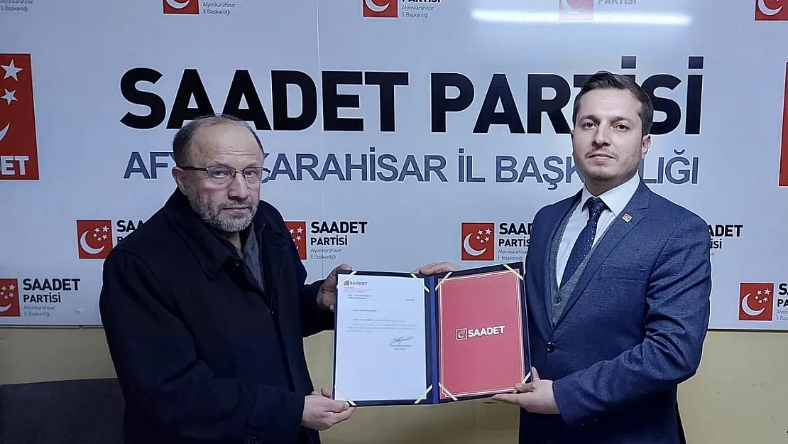 Saadet Partisi İl Başkanı Karataş oldu