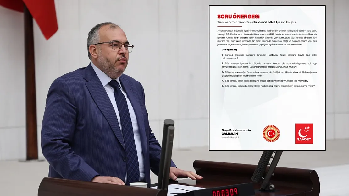 Saadet Partisi, Sandıklı'yı Meclis Gündemine Taşıdı