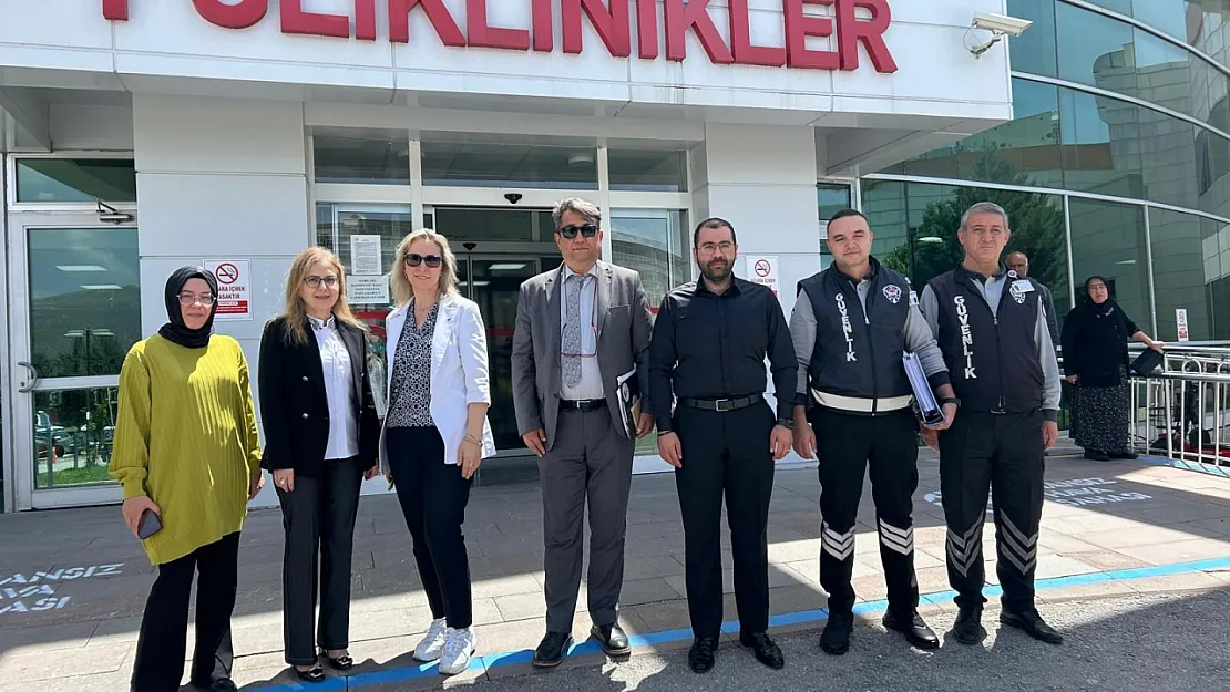 Sağlık Müdürlüğü Hastaneleri Denetliyor