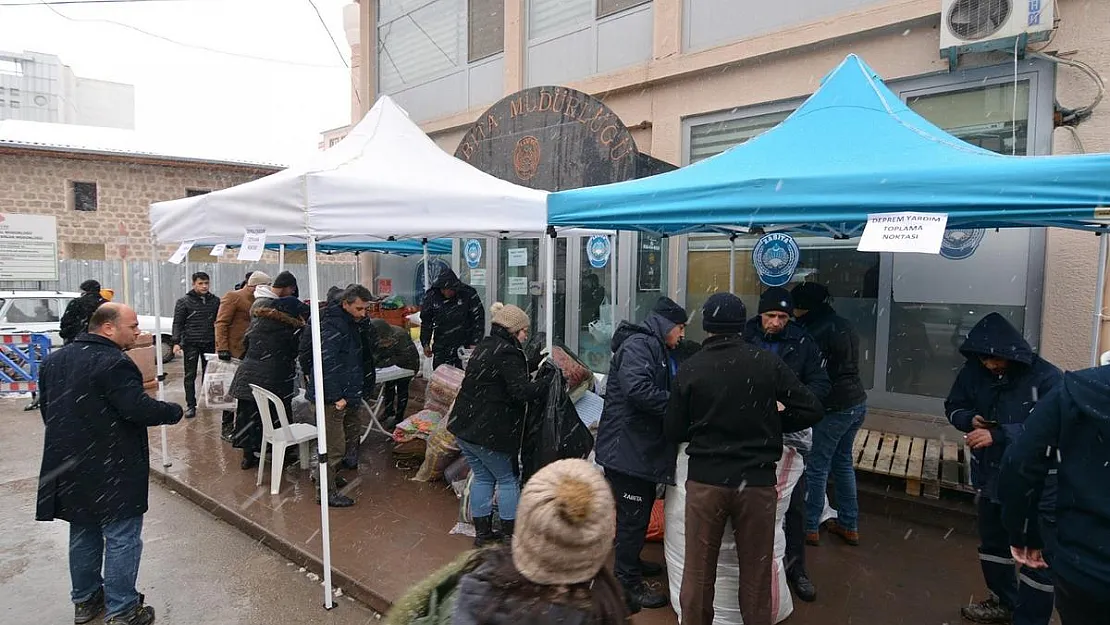 Sandıklı depremzedeler için tek yürek oldu