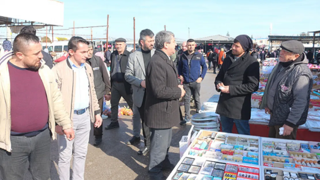 'Seçilirsek bir kez değil sürekli esnafı ziyaret edeceğiz'