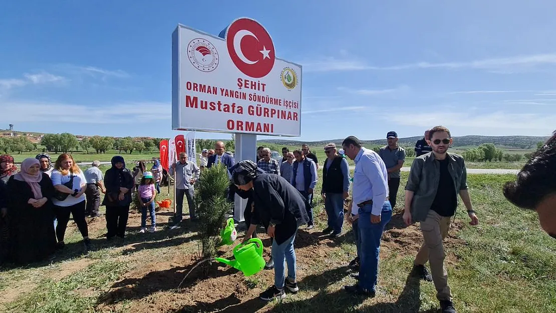 Şehit Gürpınar, Hatıra Ormanı Oluşturuldu