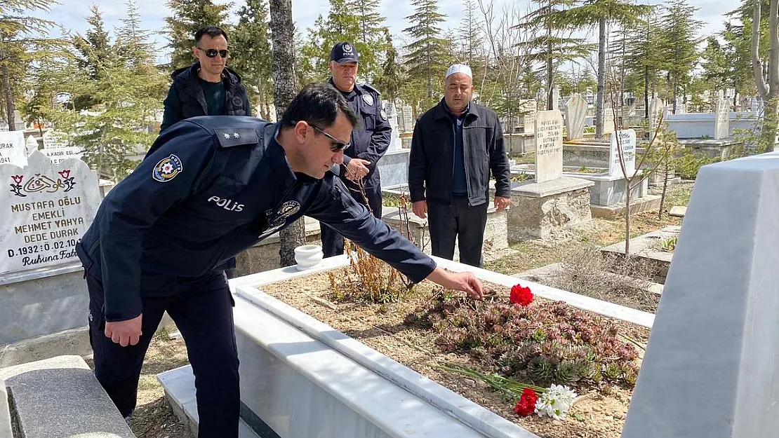 Şehit polis memuru meslektaşları tarafından yad edildi