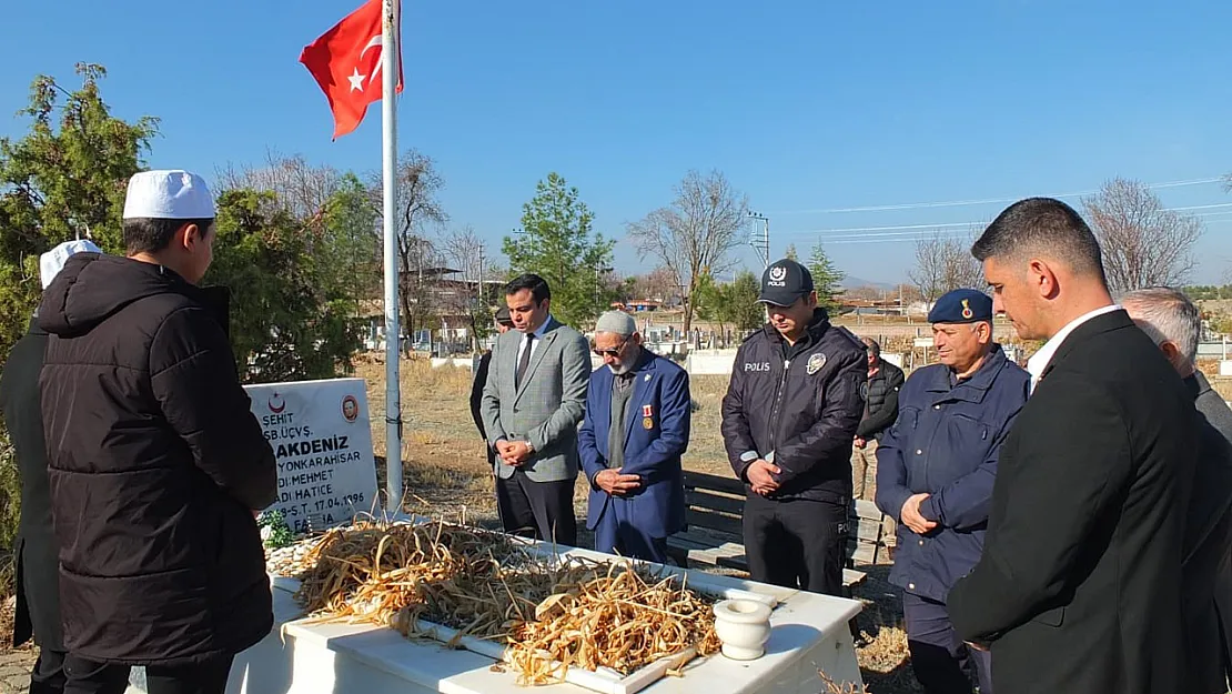 Şehit Serttaş, Şahadetinin Yıl Dönümünde Dualarla Anıldı