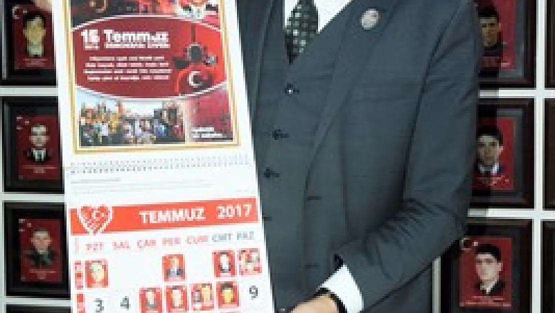 Şehitler takviminde 15 Temmuz'a özel vurgu