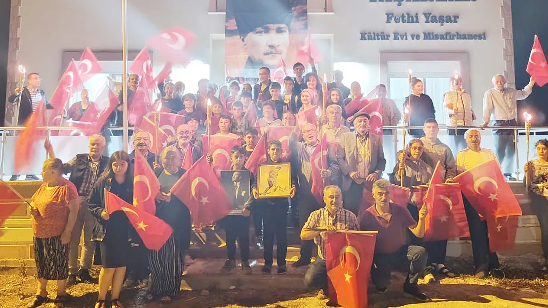 Selçik Köyü'nde Anlamlı Yürüyüş