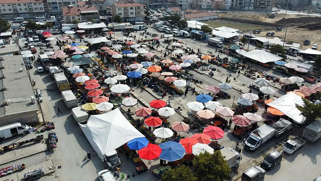 Semt pazarında denetim yapıldı