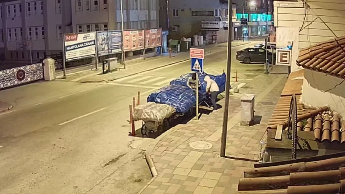 Seyyar Tezgâh Hırsızları 1 Saatte Yakalandı