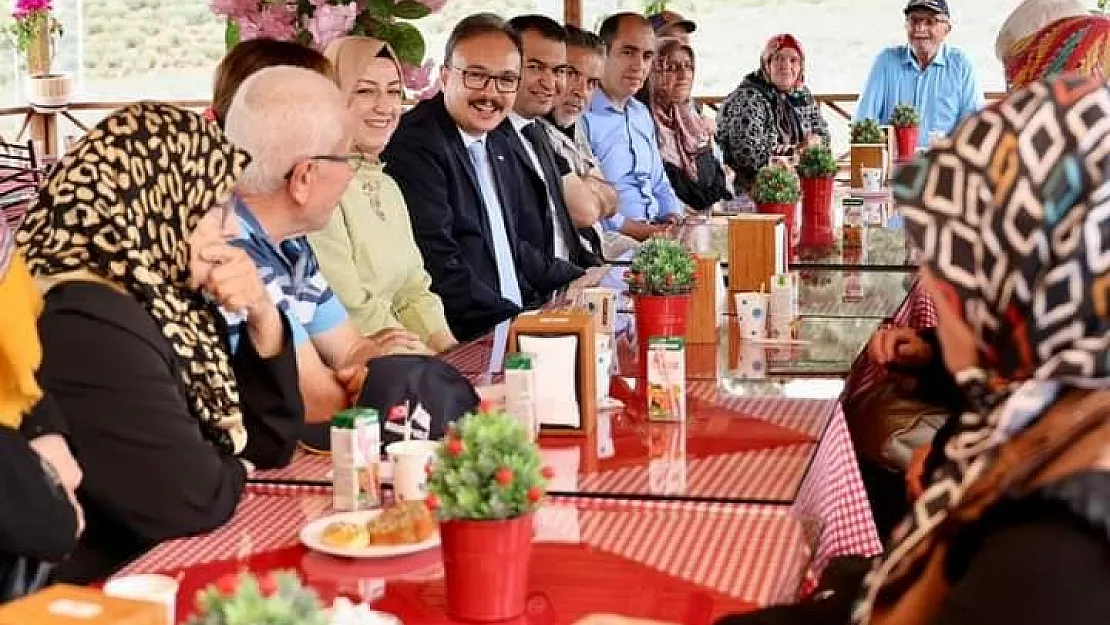 Siirt'e tayini çıkan Vali Kızılkaya son vedasını gerçekleştirdi