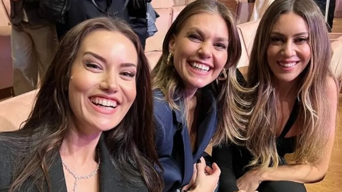 Sinem Kobal, Aslı Enver, Fahriye Evcen Aynı Karede