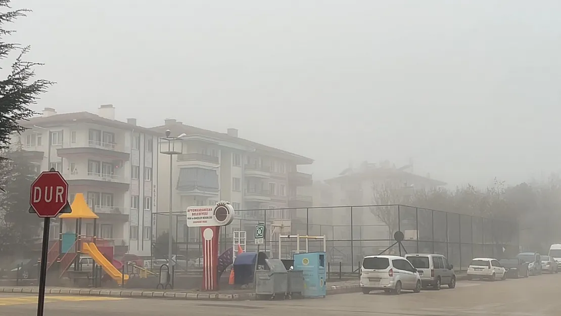 Sis, Afyon'da Görüş Mesafesini Düşürdü