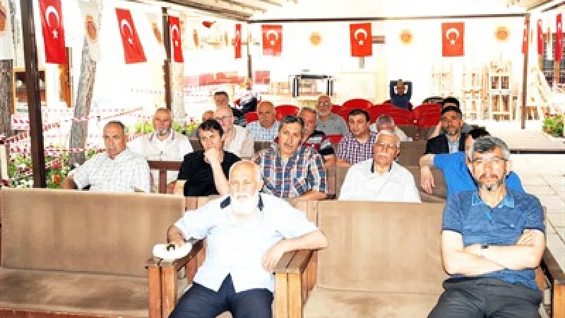 Son sohbet Ramazan'da sevgi ve muhabbet oldu