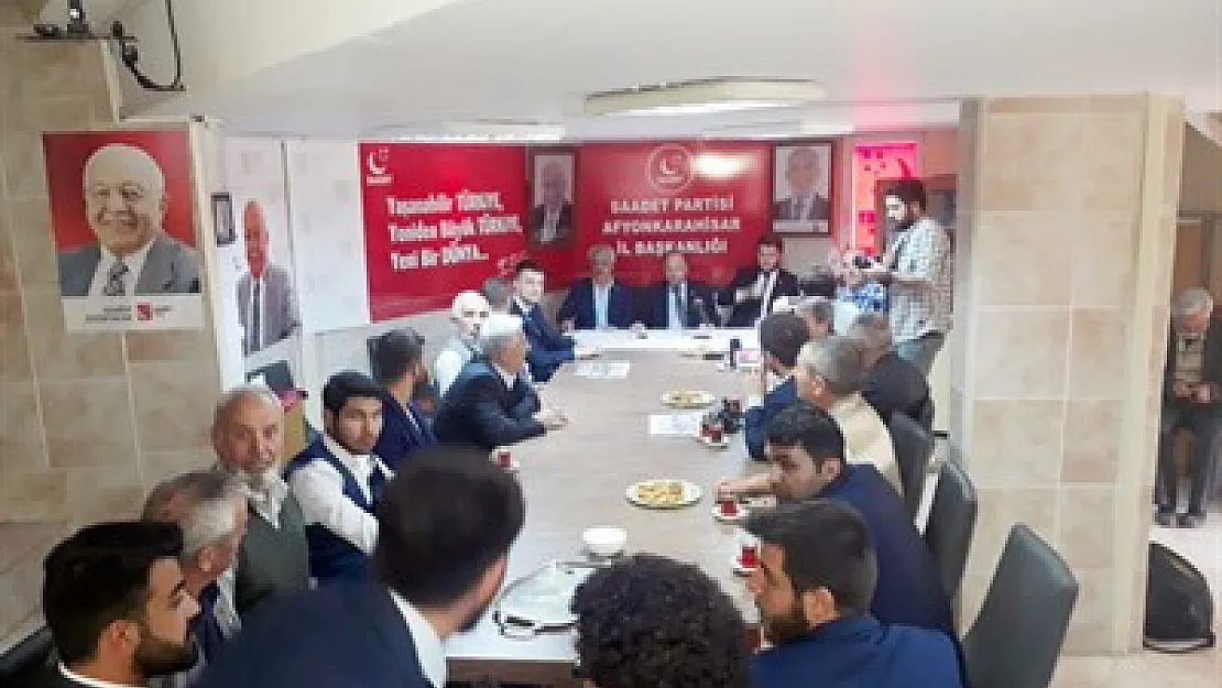 SP'de milletvekili aday adayları tanıtıldı
