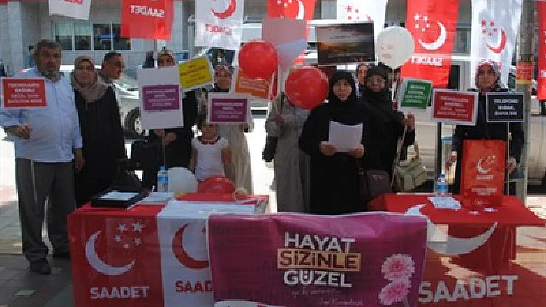 SP'li hanımlar balon dağıttı – Kocatepe Gazetesi