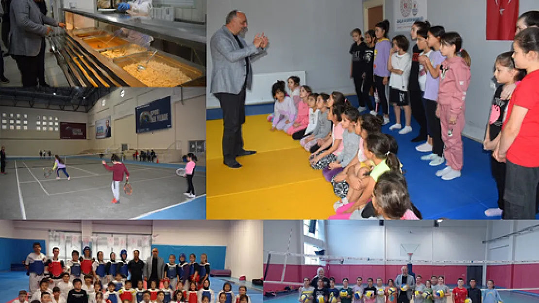 Spor merkezlerinde haftasonları dolu dolu