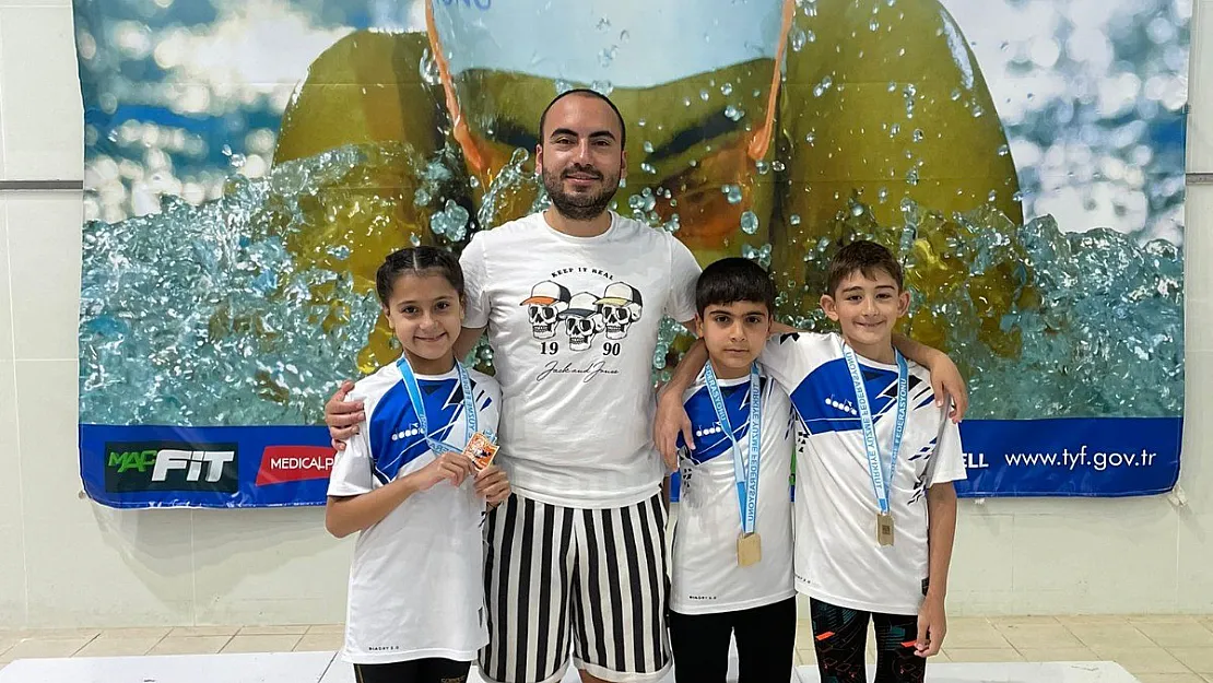 Sporcular, 10 Yaş Bölge Finali’nden Madalyayla Döndüler