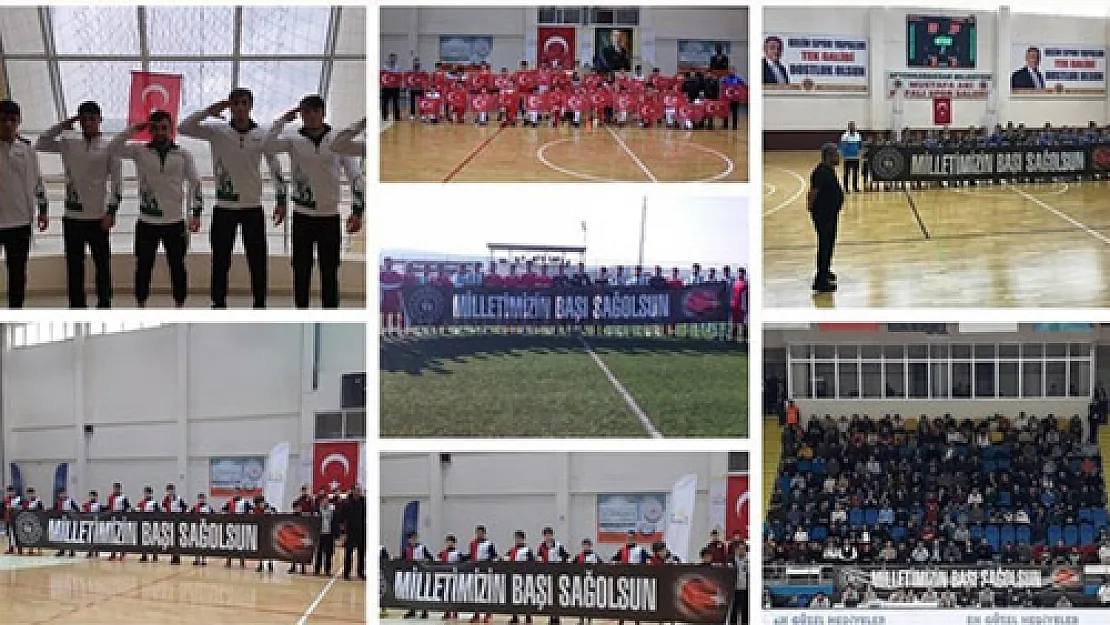 Sporcular şehitlerimiz için tek yürek oldu