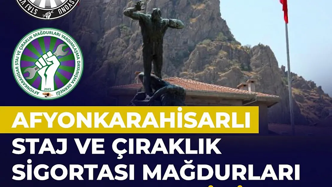 Staj ve çıraklık mağdurları Zafer Meydanı'nda stant açacak