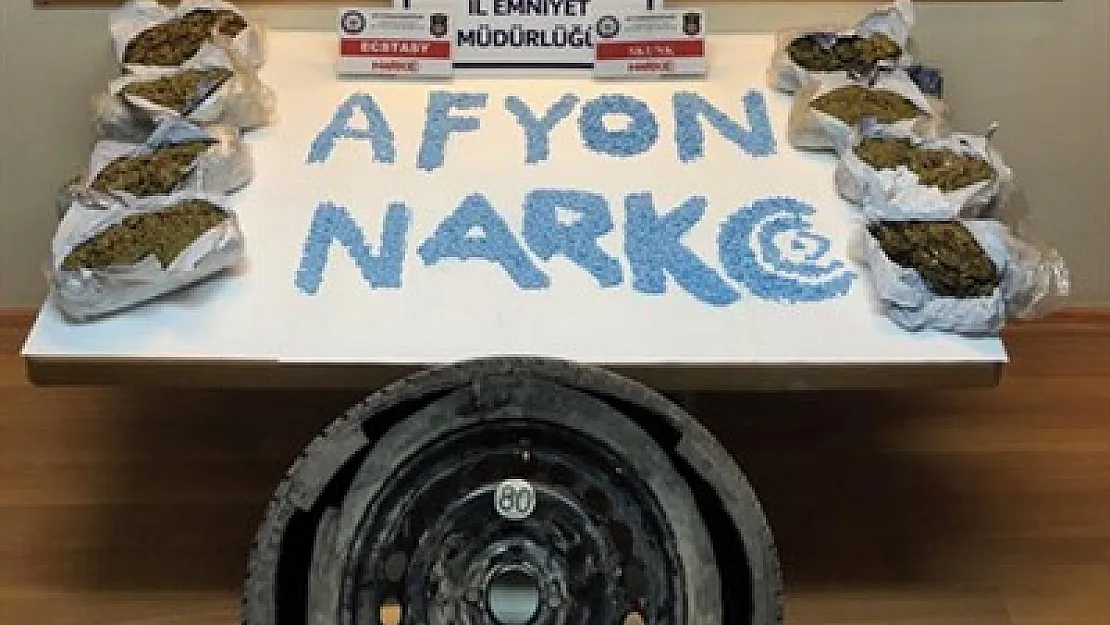 Şüphe üzerine durdurulan araçtan uyuşturucu çıktı