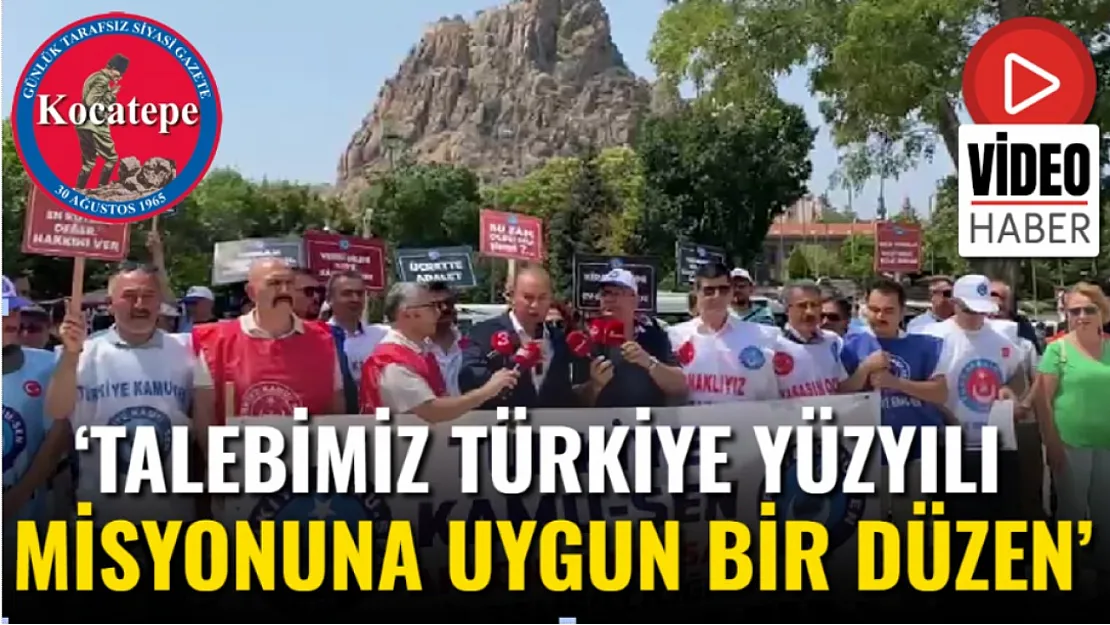 'Talebimiz Türkiye Yüzyılı Misyonuna Uygun Bir Düzen'