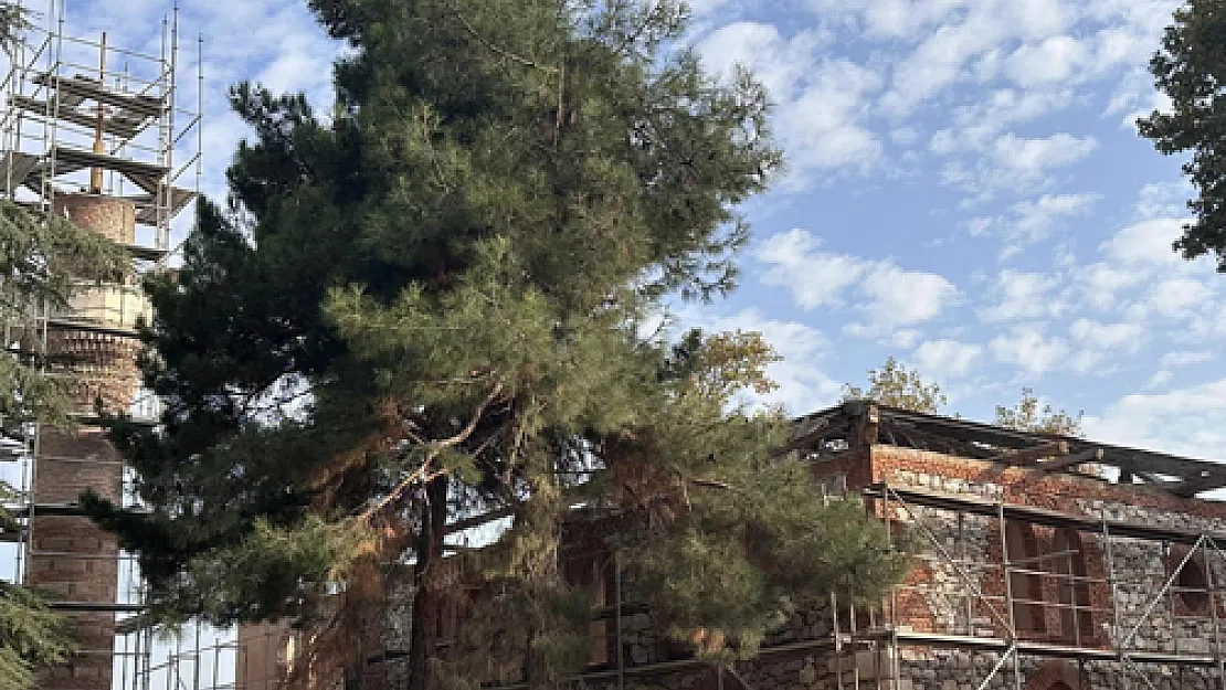 Tarihi Karamustafa Camii Restore Ediliyor