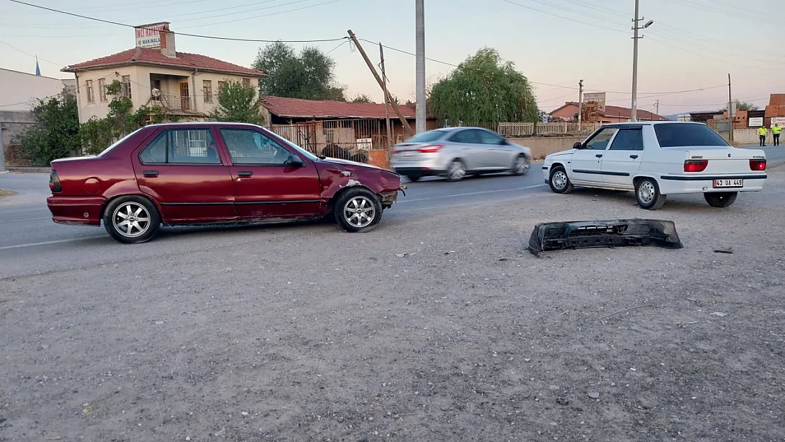 Tavşanlı'da Trafik Kazası: 1 Yaralı