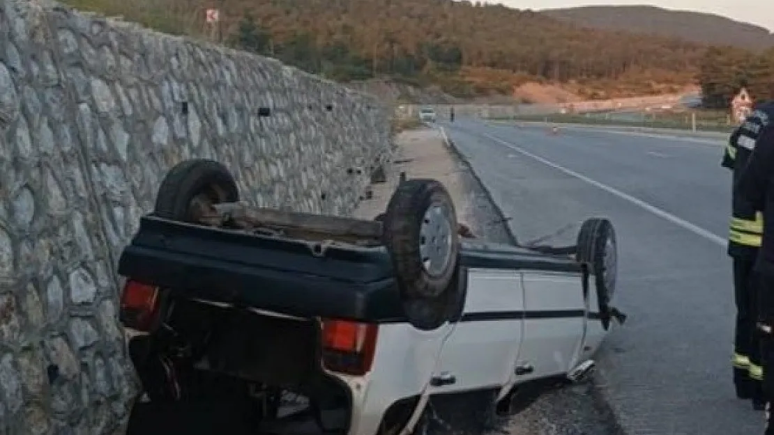 Tavşanlı’da trafik kazası, 3 yaralı