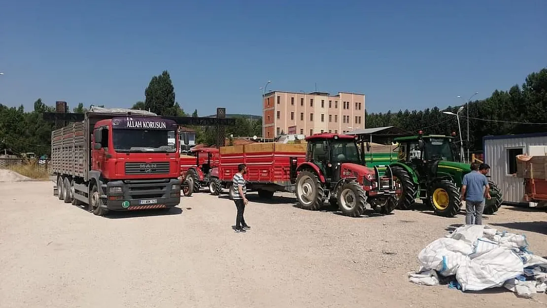 TMO Gölpazarı’nda hububat alımına başladı